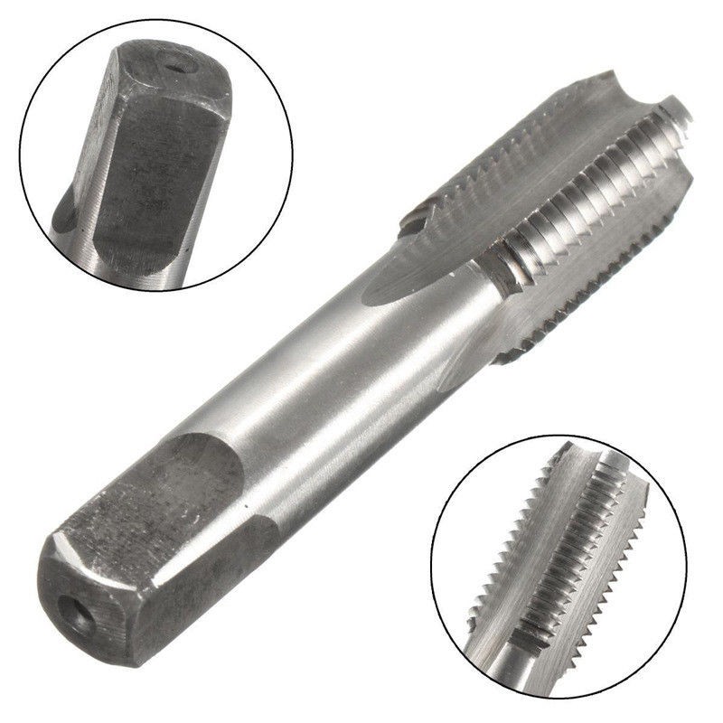 G1/8 1/4 3/8 1/2 3/4 HSS Taper Pipe Tap BSP Metal Screw Thread Cutting Tools Hand Tap Metal Screw Thread