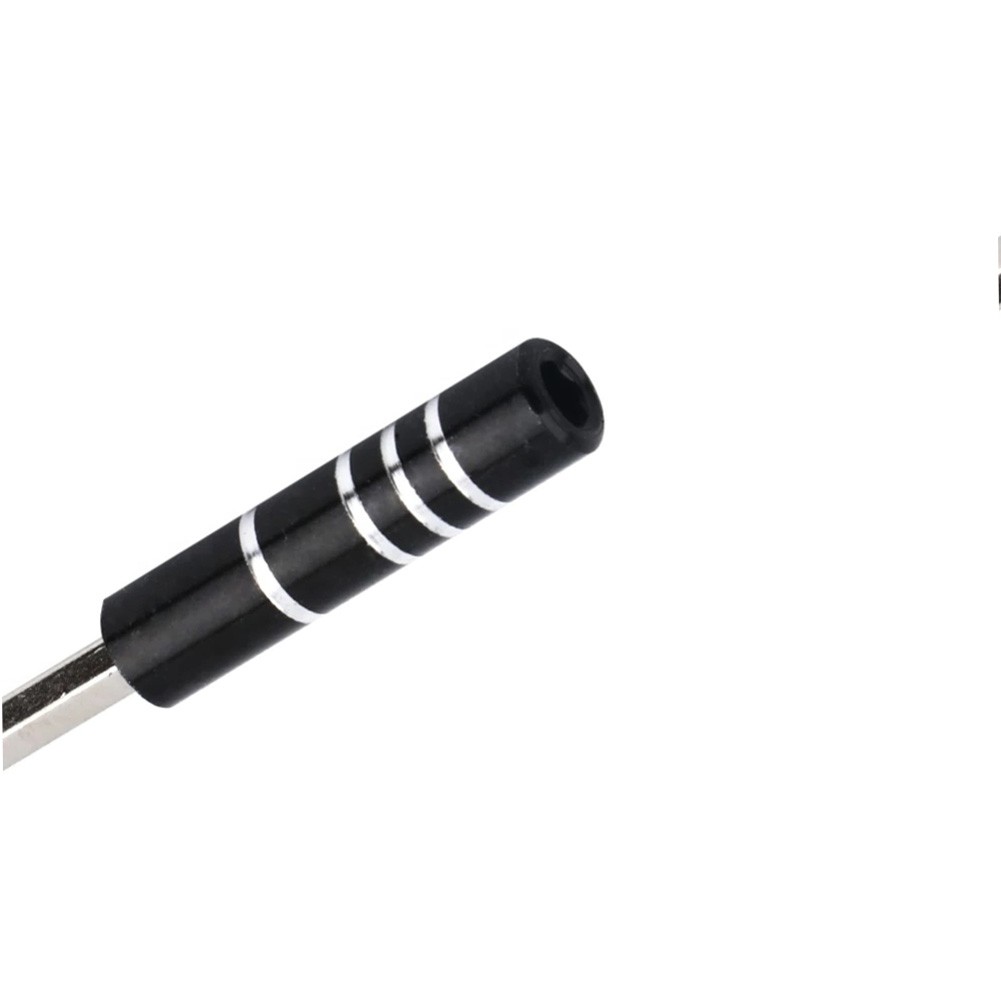 2pcs 123mm Magnetic Shaft Metal Extension Rod Bar 4mm Hex Shank Socket Adapter for 1/8" Screwdriver Bit Holder Hand Tools