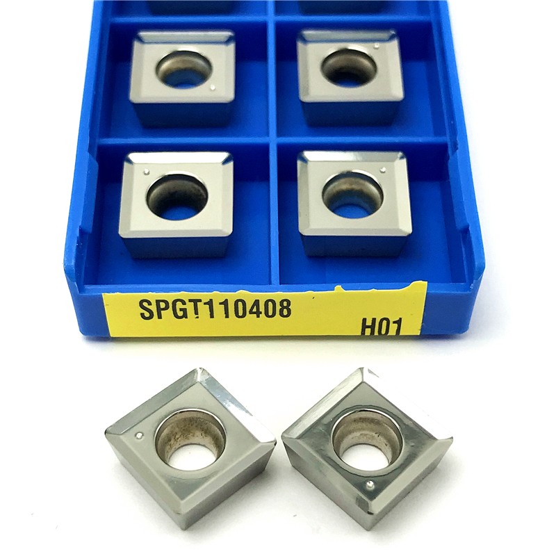 SPGT07T308 H01 Aluminum Turning Tools U Drills Indexable Insert CNC Turning Insert Copper-Aluminum Cutting Tool Processing
