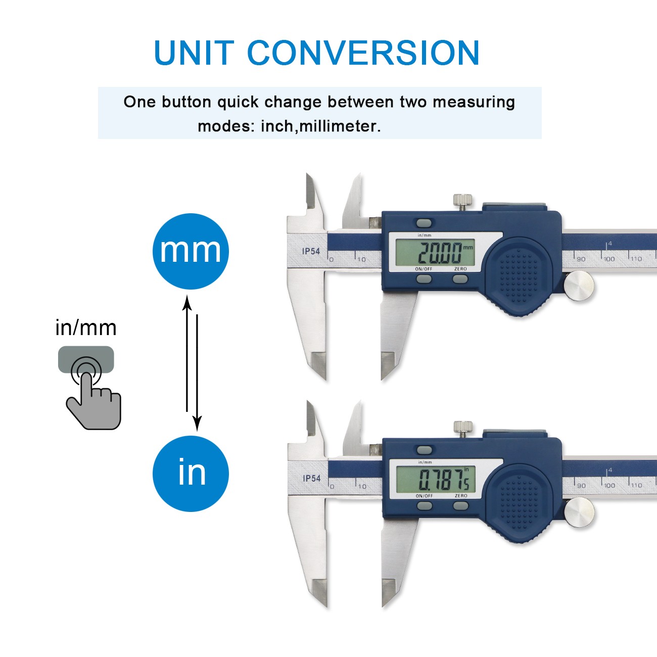 SHAHE New Hardened Stainless Steel 0-150mm Caliper Digital Vernier Caliper Micrometer Electronic Vernier Caliper Measuring Tool