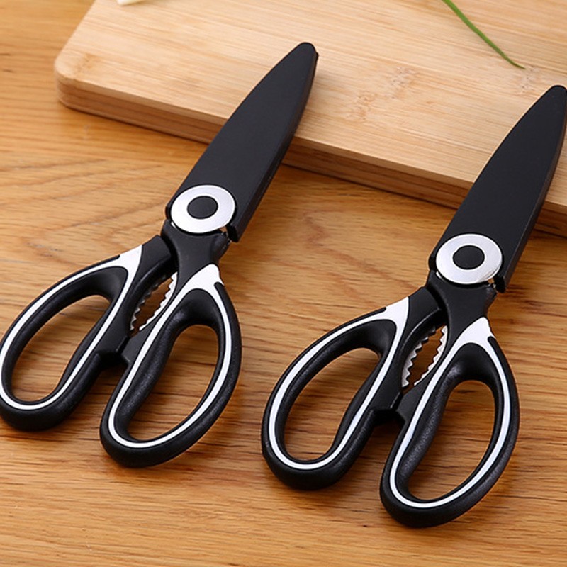 Can Clip Nut Multipurpose Panda Scissors Stainless Steel Food Chicken Bone Scissors Kitchen Household Scissors