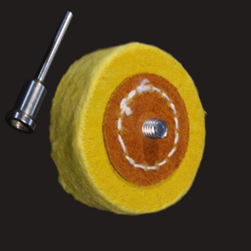 Polish Cloth Wheel Brush Head Grinder Shank Buffing Accessory Rotary Tool Polishing Pad Hand Tool