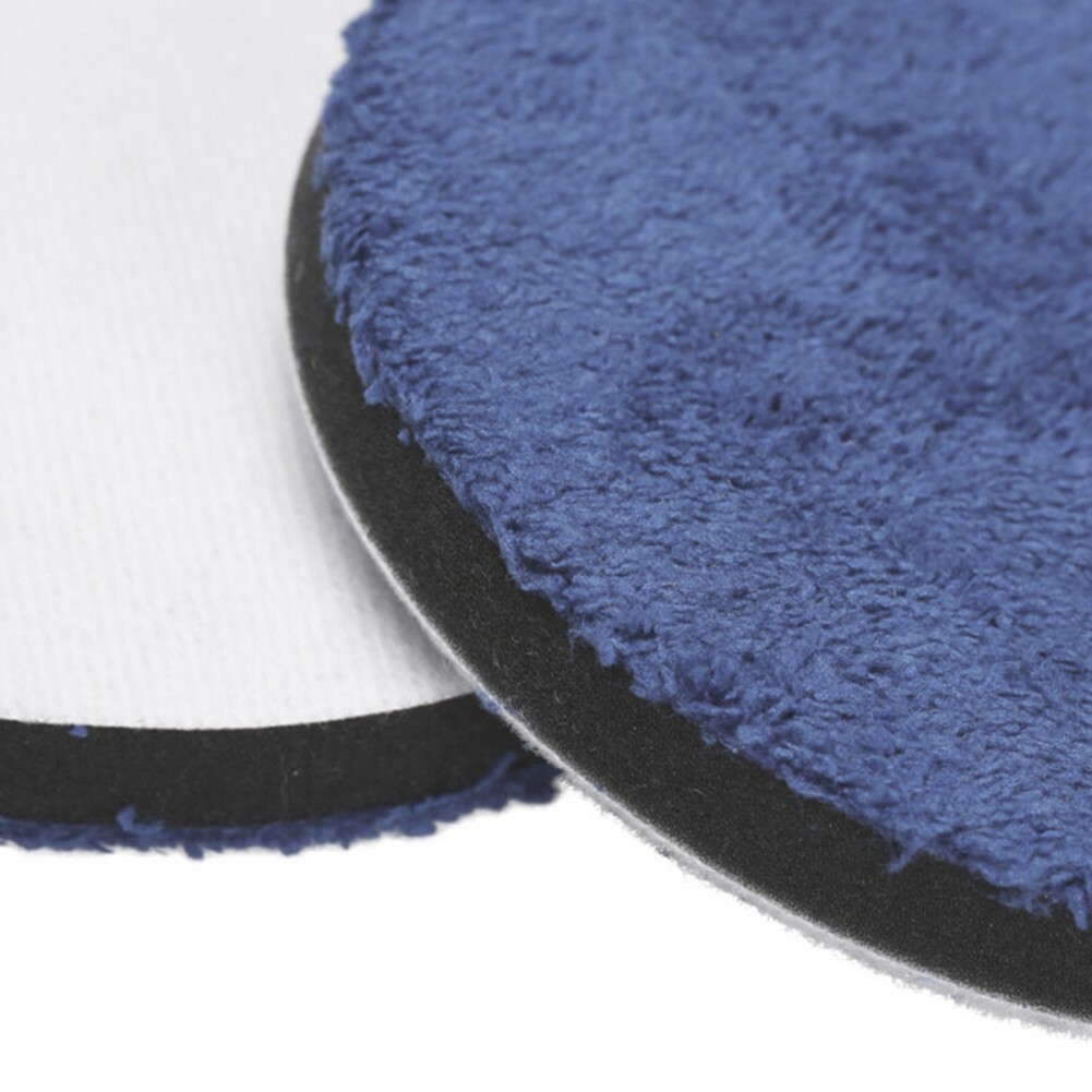 2pcs 3/4/5/6/7 inch Microfiber Car Polishing Pad Body Polish Micro Fiber Polishing Wheels for Car Polisher