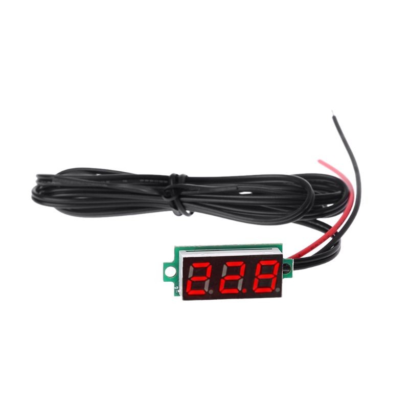 0.28" Digital Display Thermometer With NTC Metal Probe Temperature Sensor