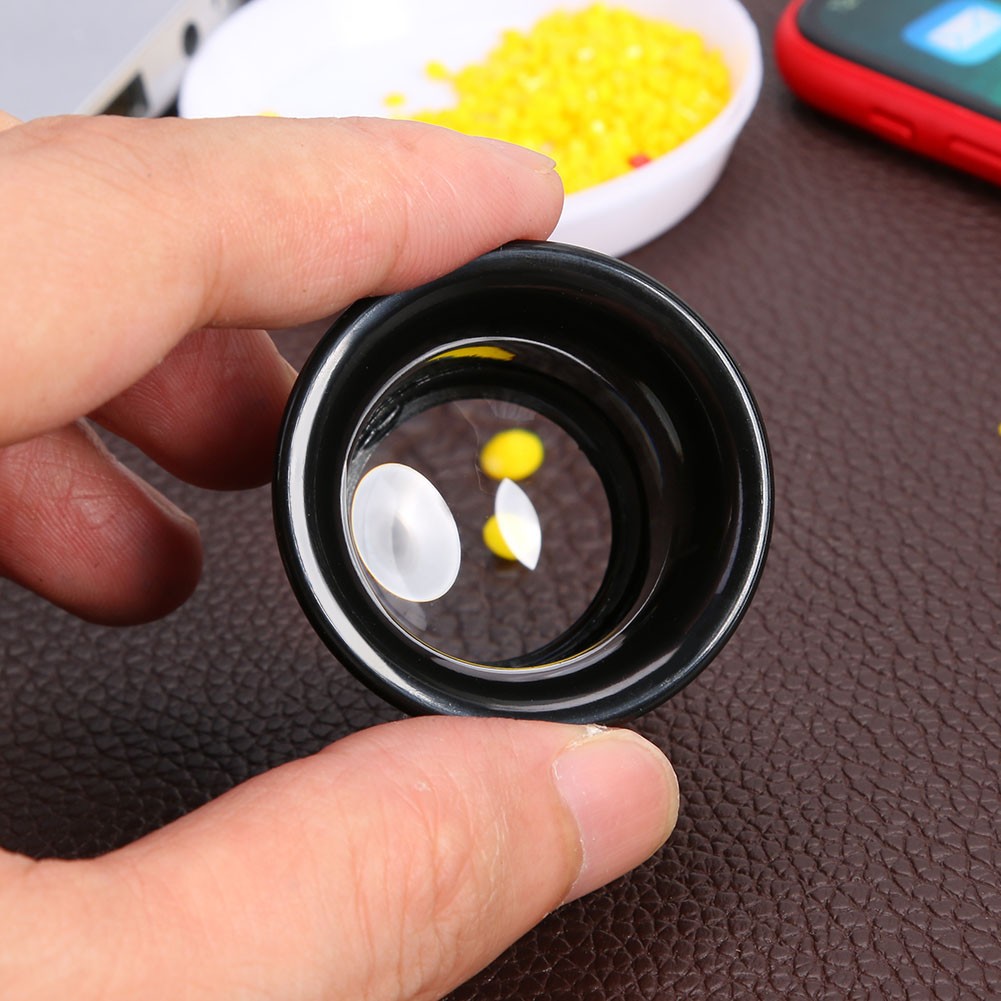 Single Lens Microscope Watch Magnifier Lightweight Magnifying Glass Portable Loupe For Eye Magnifier Lens Watches Jewelry Tool