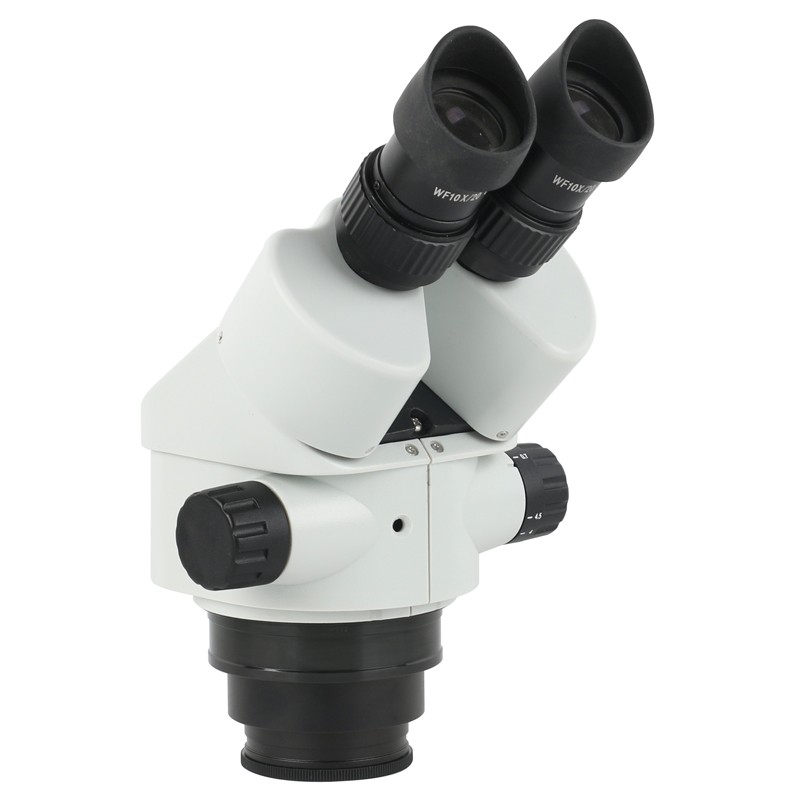 3.5X 7X 45X 90X Microscope Stereo Microscope Head Accessories WF10X/22mm Lenses 0.5X 2X Barlow Lens Holder Stand