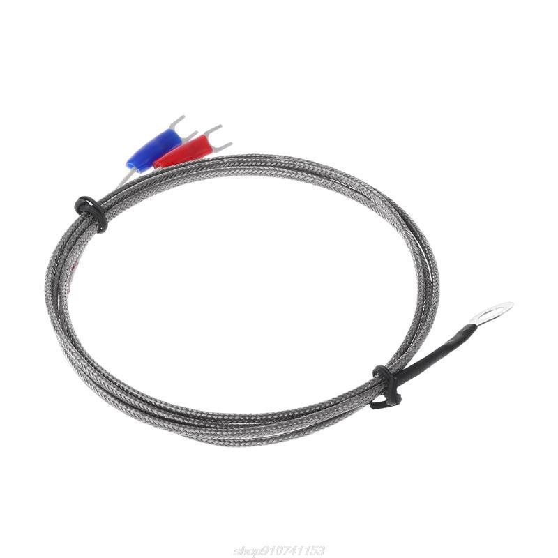 F92C 6mm Hole Washer K Type Thermocouple Temperature Sensor Probe 1m Cable For Industrial Temperature Controller