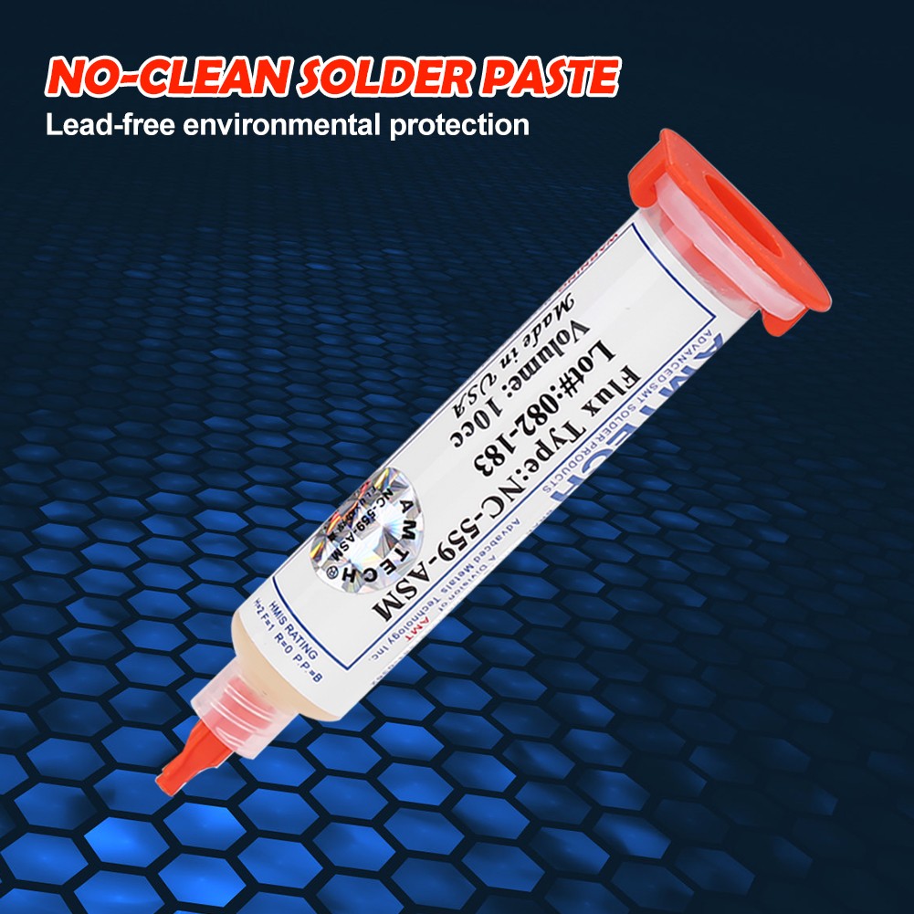 High Quality Soldering Flux 10cc NC-559-ASM-UV Soldering Paste for Phone LED BGA SMD PGA PCB Repair Needles Rework Tools