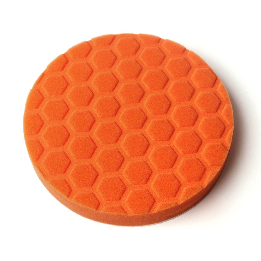 7 inch polishing sponge, 180mm, 3pcs, hex disc, foam, for car polishing, sanding, buffing