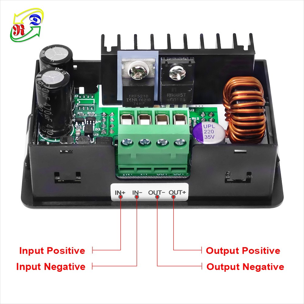 RD DPS3005 - LCD Voltage Converter, DC Voltage Converter, Power Supply Module, Voltmeter, 30V, 5A