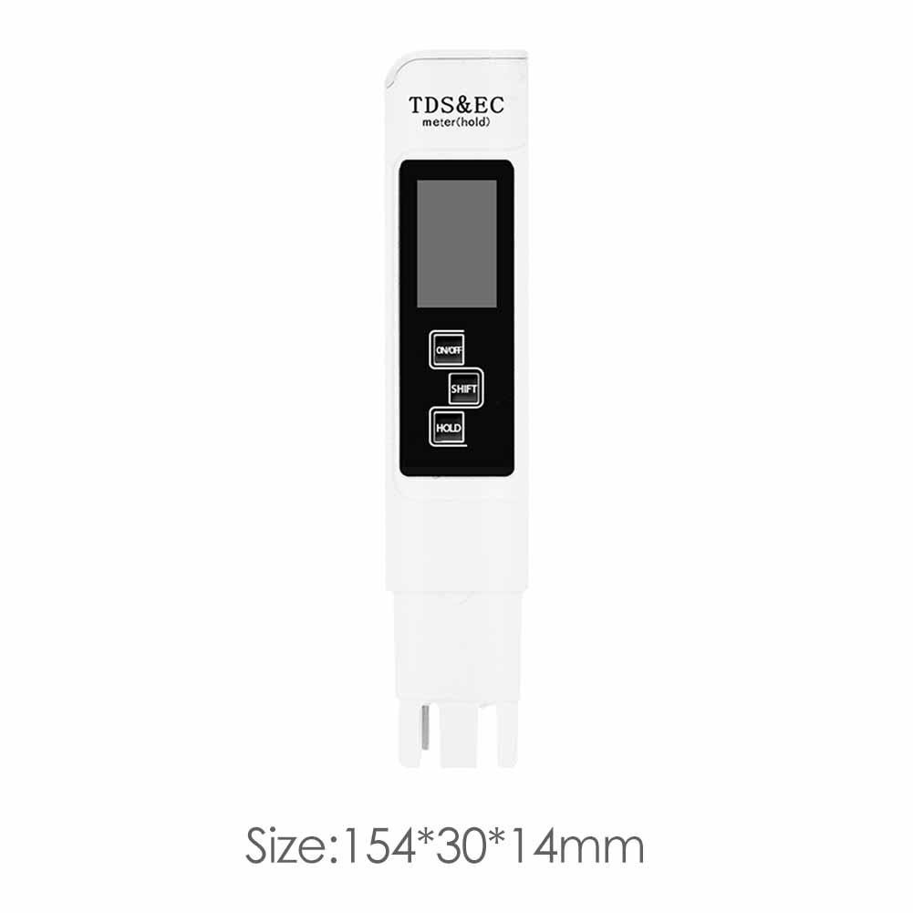 3 in 1 PH Meter TDS EC Meter TDS Bhd Tester Digital LCD Water Tester Pen Water Purity PPM Water Filter Hydroponic Quality Control