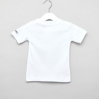 Just Add A Kid Printed T-shirt with Short Sleeves