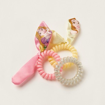 Princess Assorted Spiral Hair Tie - Set of 3