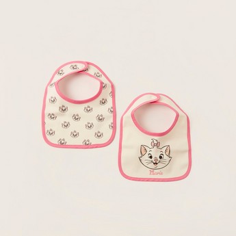 Disney Marie Printed 4-Piece Bib and Booties Set