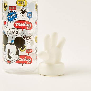 Disney Mickey Mouse Printed Bottle with 3D Figurine - 560 ml