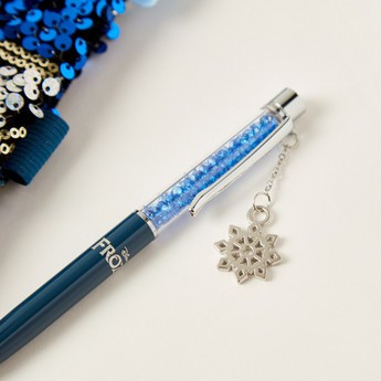 Disney Frozen Sequin Embellished A5 Notebook and Pen Set