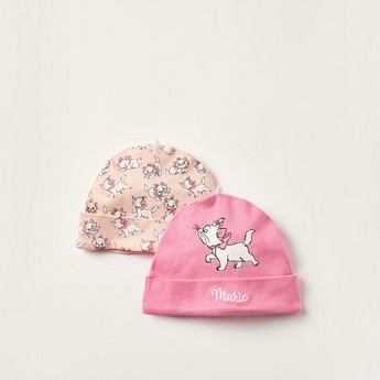 Marie Print Beanie - Set of 2