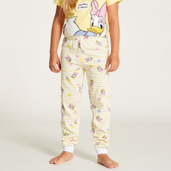 Disney Daisy Duck Print T-shirt and Pyjama Set