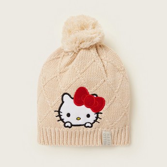 Hello Kitty Embroidered Detail 3-Piece Winter Accessory Set