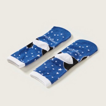 Disney Mickey Mouse Print Socks