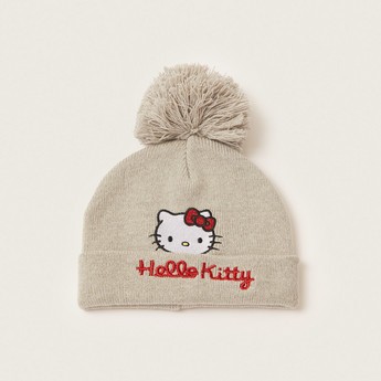 Sanrio Hello Kitty Print Cap and Scarf Set