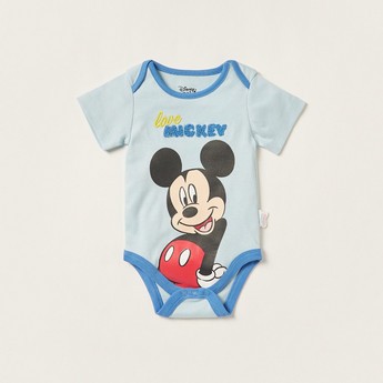 Disney 4-Piece Mickey Mouse Print Clothing Set