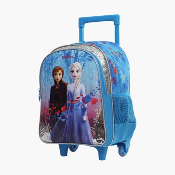 Disney Frozen Print Trolley Backpack with Adjustable Straps