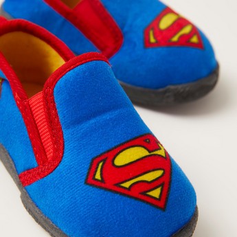 Superman Print Baby Shoes