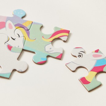 Alligator Unicorn 48-Piece Puzzle