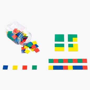 EDX Colour Tiles Educational Toy