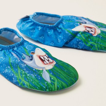 Hugo Printed Slip-On Footies