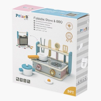PolarB Foldable Stove & BBQ Playset