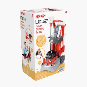 Casdon Deluxe Henry Cleaning Trolley Playset