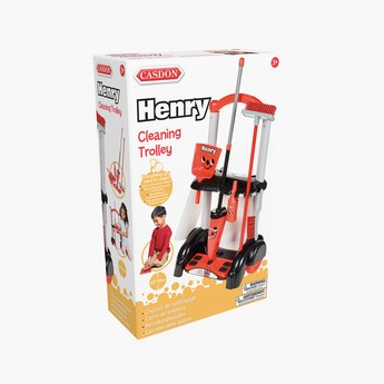 Casdon Henry Cleaning Trolley Playset