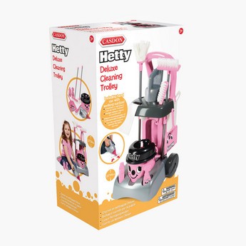 Casdon Deluxe Hetty Cleaning Trolley Playset