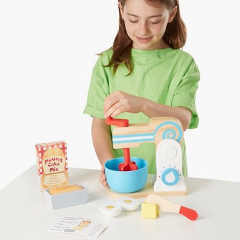 Melissa and Doug Make-a-Cake Mixer Set