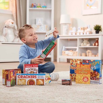 Melissa and Doug Let's Play House! Grocery Shelf Boxes