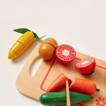 Lelin Vegetable Cut-Ups Playset