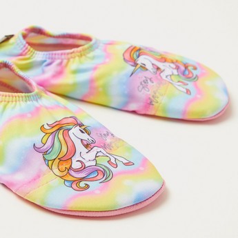 Slipstop Magical Unicorn Print Shoes