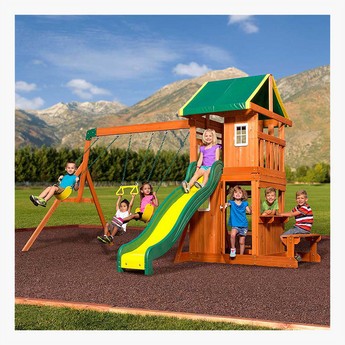 Backyard Discovery Oakmont Swing Set