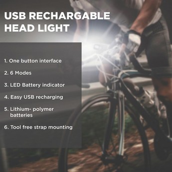 SPARTAN Bicycle Headlight