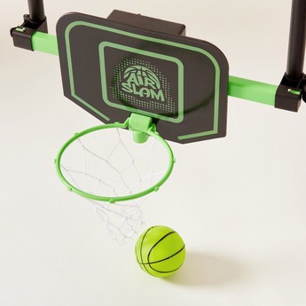 Moving Basketball Playset