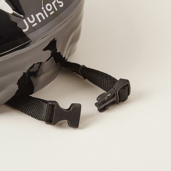 Juniors Printed Helmet with Buckle Closure