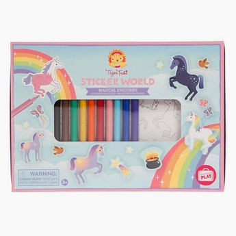 Tiger Tribe Magical Unicorns Sticker World