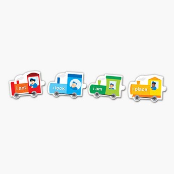 ToyKraft The Opposites Train Puzzle Set