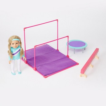 Lotus Gymnastic Doll Playset