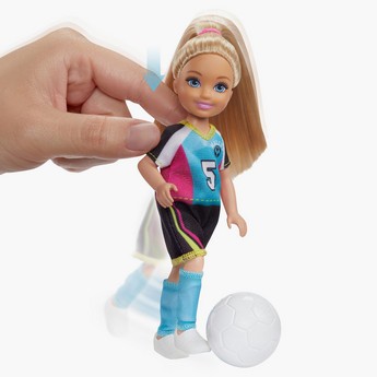 Barbie Chelsea's Soccer Fashion Doll Playset