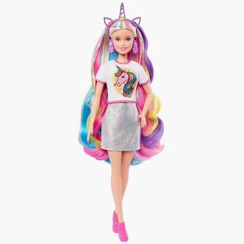 Barbie Fantasy Hair Doll Playset