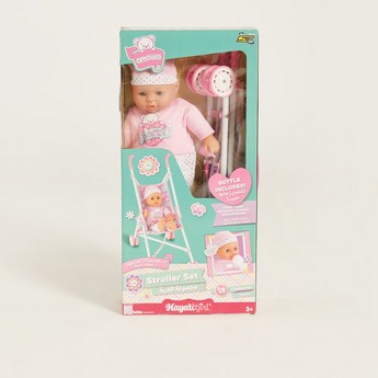 Toy Pro Hayati Baby Amoura Stroller Set with Doll