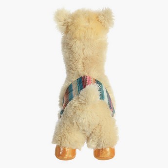 Aurora Sparkle Tales Buttercup Alpaca Plush Toy - 7 inches